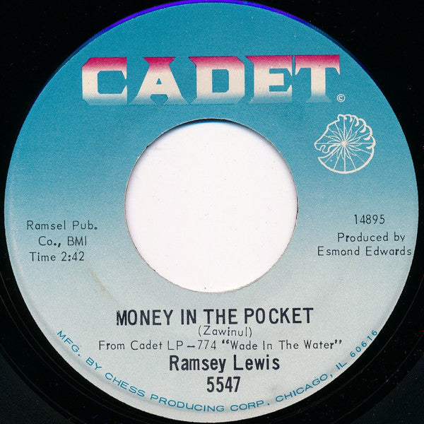 Ramsey Lewis : Up Tight / Money In The Pocket (7", Single)