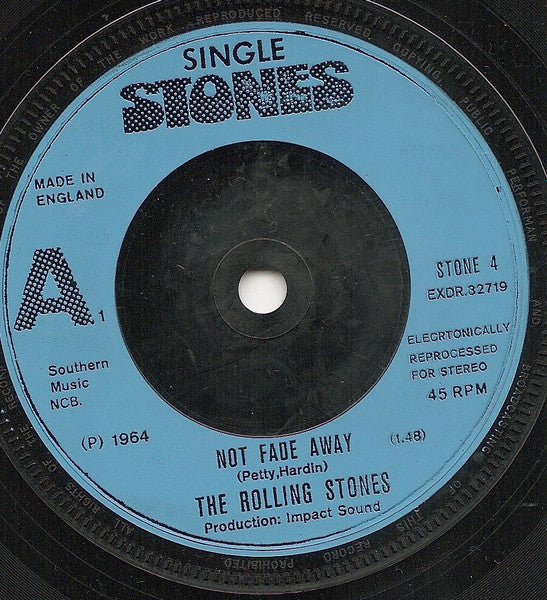 The Rolling Stones : Not Fade Away / Little Red Rooster (7", Single)