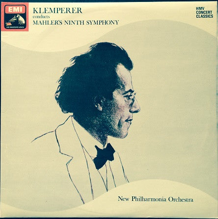 Klemperer* Conducts Mahler* - New Philharmonia Orchestra : Ninth Symphony (2xLP, RE, gat)