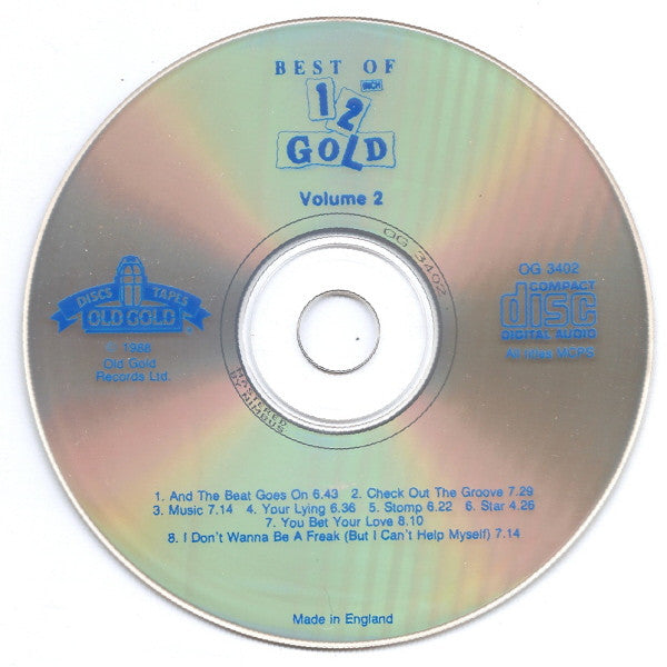 Various : Best Of 12 Inch Gold (Volume 2) (CD, Comp)