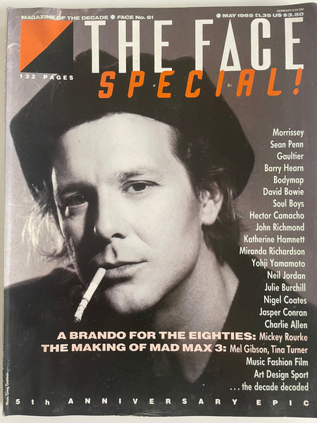 The Face Magazine No. 61 May 1985 - Mickey Rourke