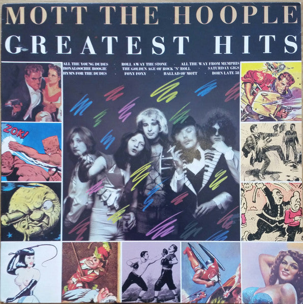 Mott The Hoople : Greatest Hits (LP, Comp, RE)