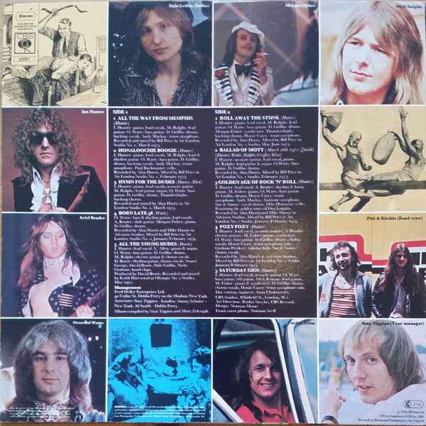 Mott The Hoople : Greatest Hits (LP, Comp, RE)