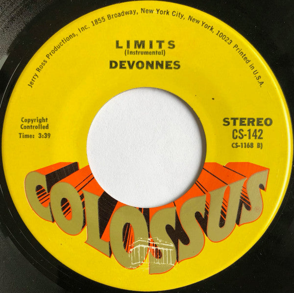 Devonnes* : I'm Gonna Pick Up My Toys (And Go Home) (7", Single)