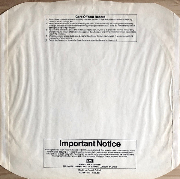 Pink Floyd : Relics (LP, Comp, RE, Tex)