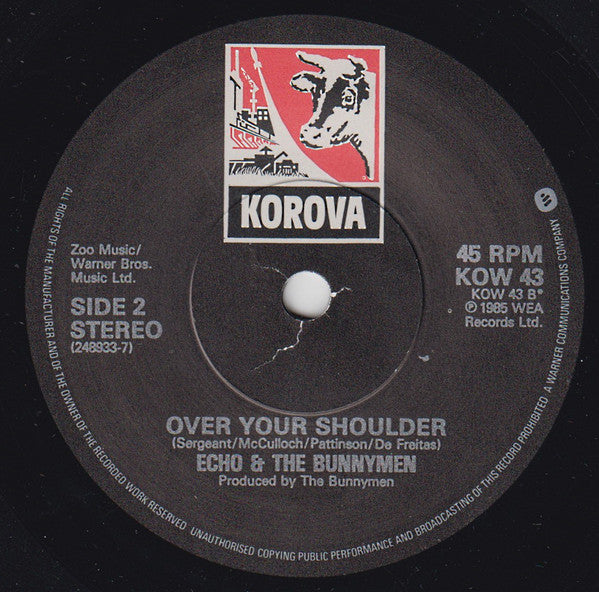 Echo & The Bunnymen : Bring On The Dancing Horses (7", Single, Pap)