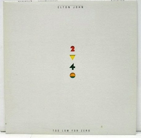 Elton John : Too Low For Zero (LP, Album)