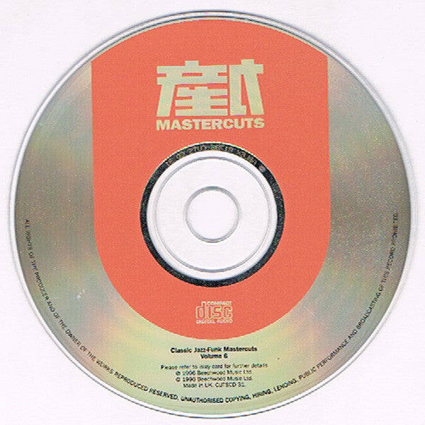 Various : Classic Jazz-Funk Mastercuts Volume 6 (The Definitive Jap-Jazz Mastercuts) (CD, Comp)