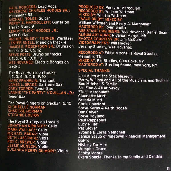 Paul Rodgers : The Royal Sessions (CD, Album + DVD-V + Dlx)