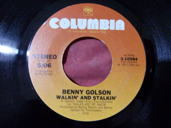 Benny Golson : The New Killer Joe (7")