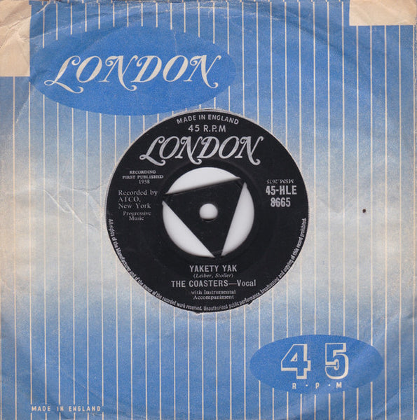The Coasters : Yakety Yak (7")