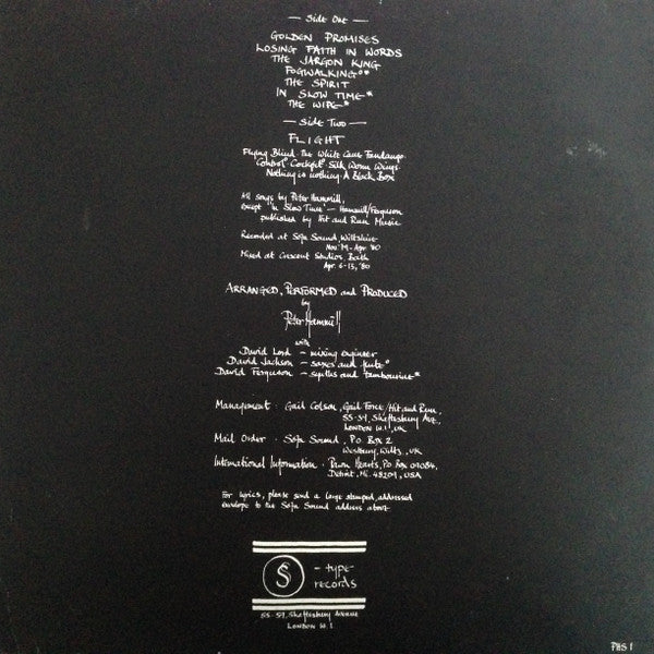 Peter Hammill : A Black Box (LP, Album)