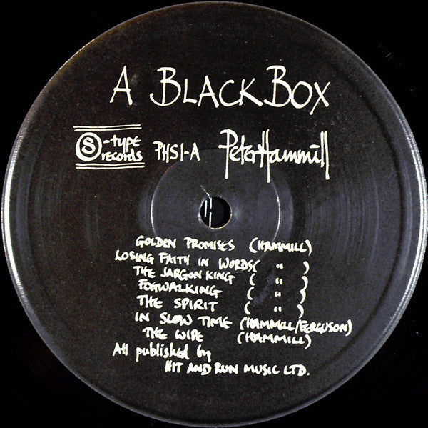Peter Hammill : A Black Box (LP, Album)
