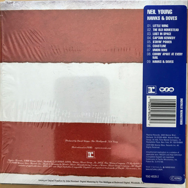 Neil Young : Hawks & Doves (HDCD, Album, RE, RM, Vin)