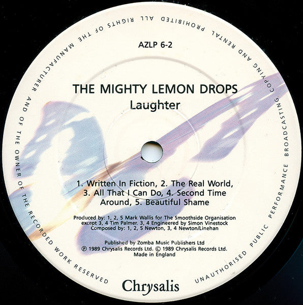 The Mighty Lemon Drops : Laughter (LP, Album)
