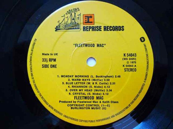 Fleetwood Mac : Fleetwood Mac (LP, Album, RP)