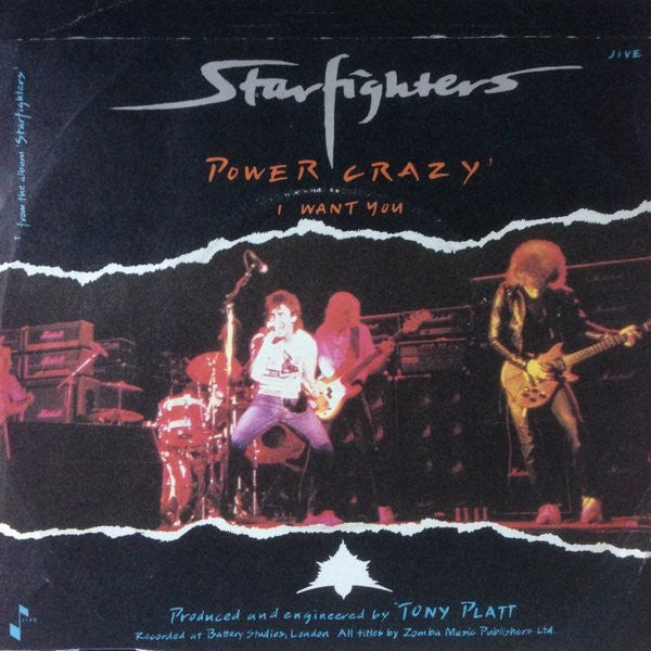 Starfighters : Power Crazy (7")