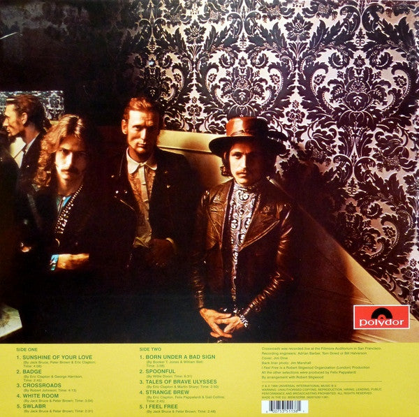 Cream (2) : Best Of Cream (LP, Comp, RE, 180)