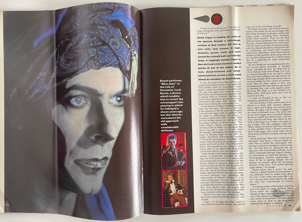 The Face Magazine No. 54 October 1984 - David Bowie