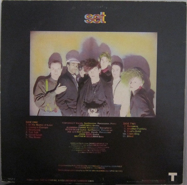 Thompson Twins : Set (LP, Album)