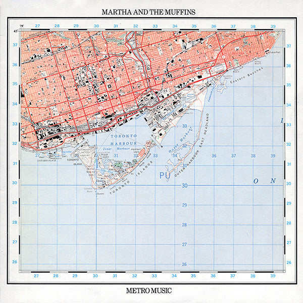 Martha And The Muffins : Metro Music (LP, Album)