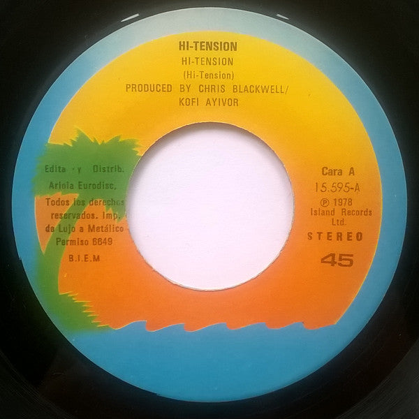 Hi-Tension : Hi-Tension (7", Single)