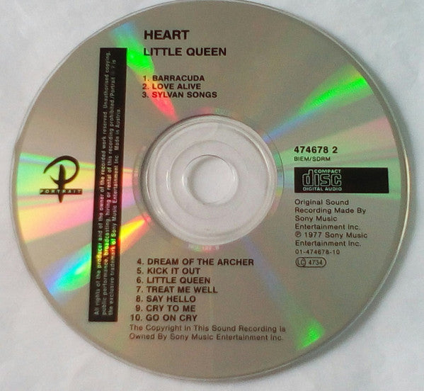 Heart : Little Queen (CD, Album, RE)