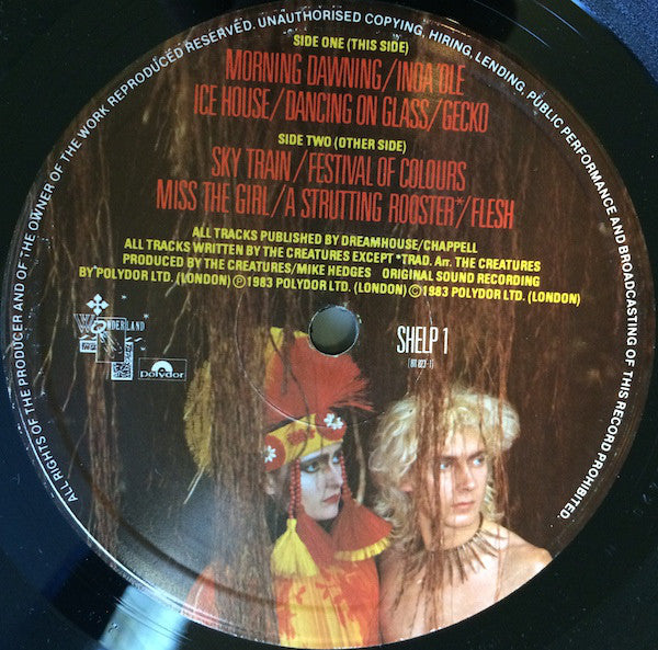 The Creatures : Feast (LP, Album)