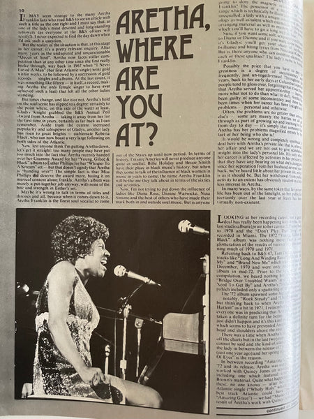 Blues & Soul Magazine - No. 116 August 17-30, 1973