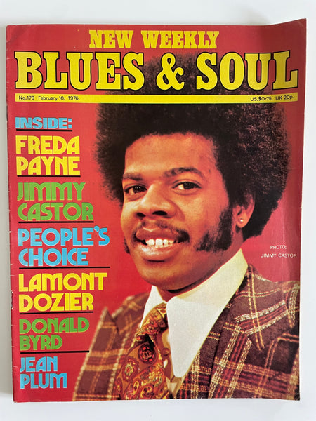 Blues & Soul Magazine - No. 179 February 10, 1976