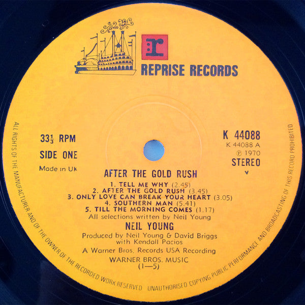 Neil Young : After The Gold Rush (LP, Album, RE, Gat)