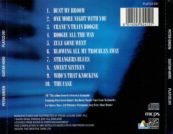 Peter Green (2) : Guitar Hero (CD, Album, RE)