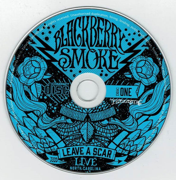 Blackberry Smoke : Leave A Scar Live (2xCD, Album + DVD-V, Multichannel + Dig)