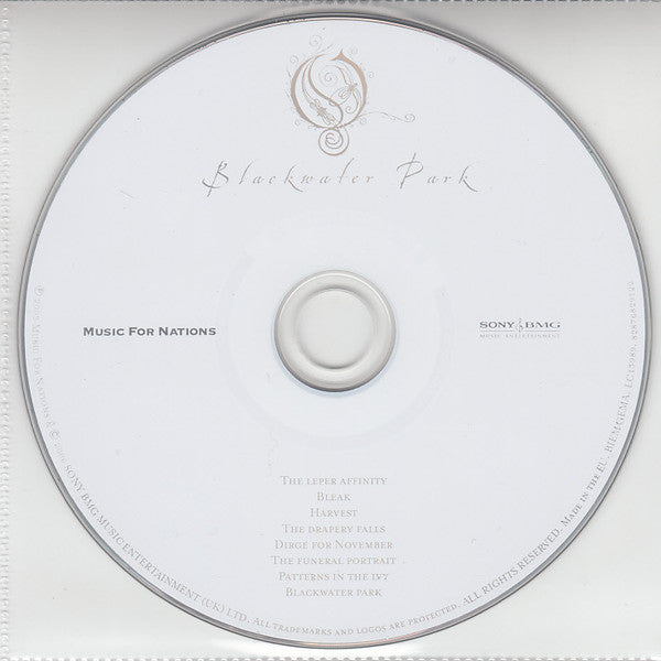 Opeth : Blackwater Park (CD, Album, RE, RP)