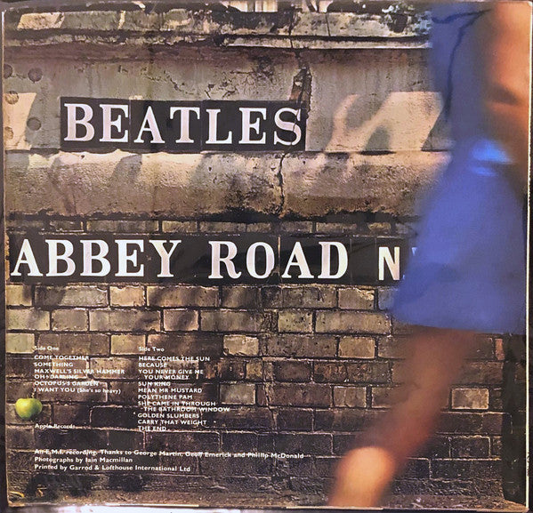 The Beatles : Abbey Road (LP, Album, Mis)