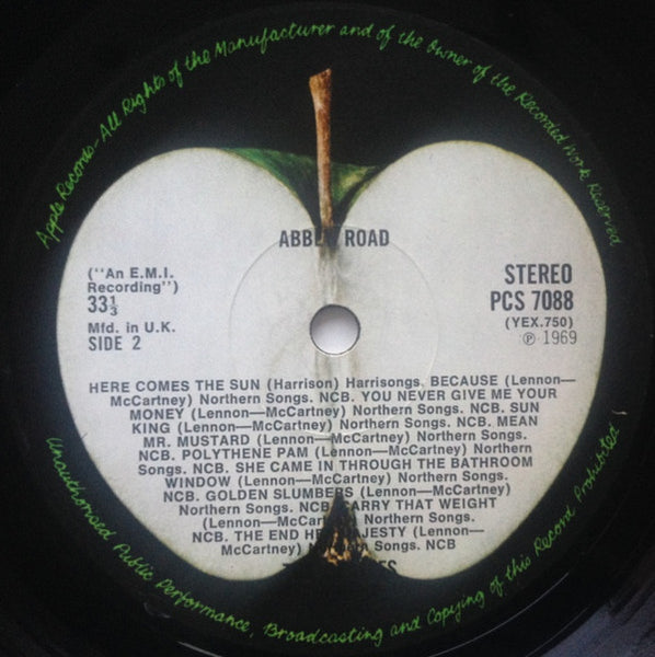 The Beatles : Abbey Road (LP, Album, Mis)