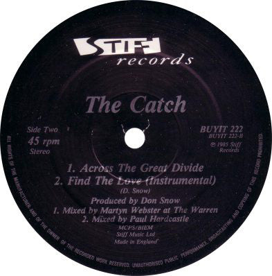 The Catch : Find The Love (12")