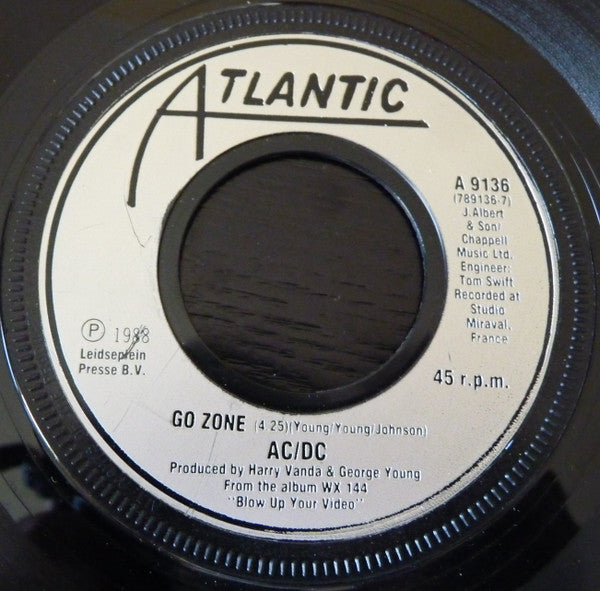 AC/DC : Heatseeker (7", Single, Jukebox, Sil)