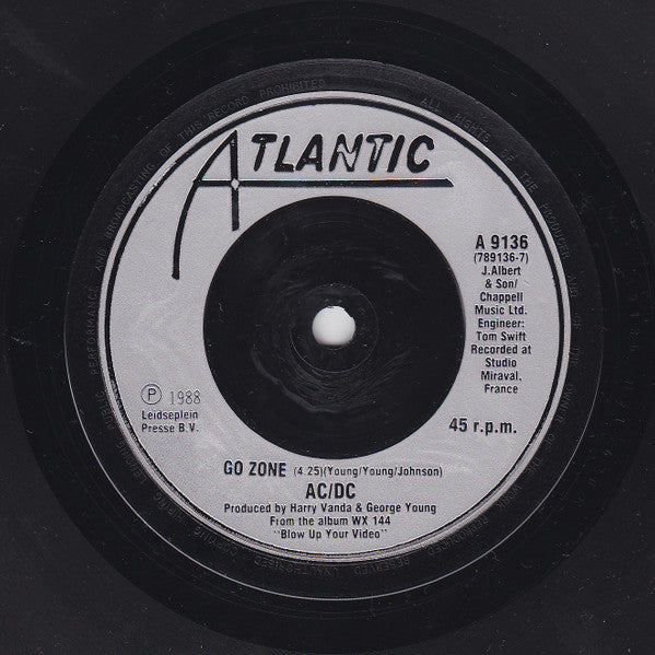 AC/DC : Heatseeker (7", Single, Jukebox, Sil)