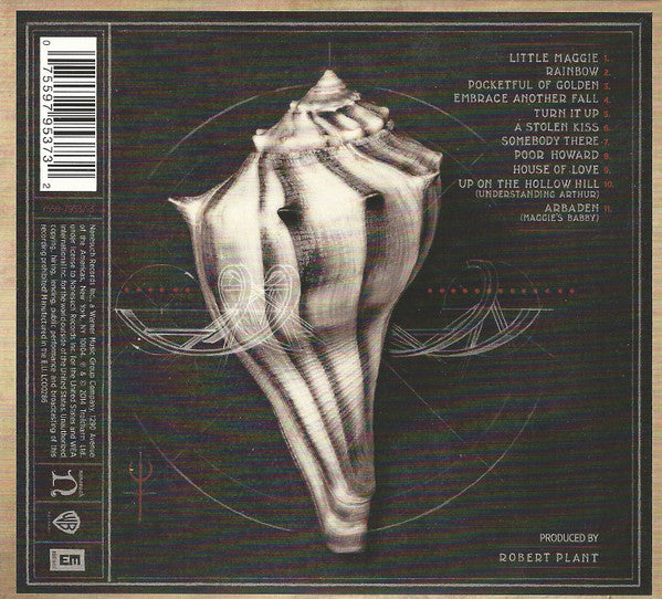 Robert Plant And The Sensational Space Shifters : Lullaby And... The Ceaseless Roar (CD, Album, Car)