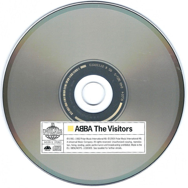 ABBA : The Visitors (CD, Album, RE, RM, Uni)