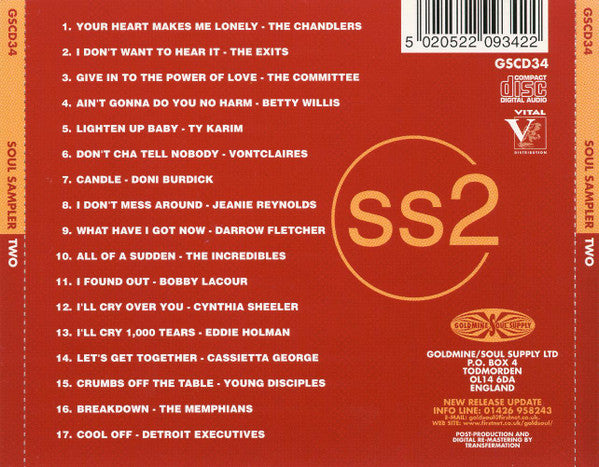 Various : Soul Sampler 2 (CD, Comp)