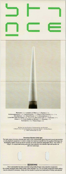 Joy Division : Substance (Cass, Comp, RE)