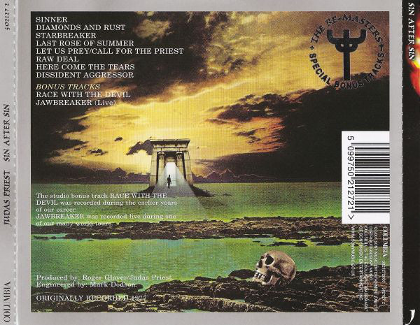 Judas Priest : Sin After Sin (CD, Album, RE, RM)