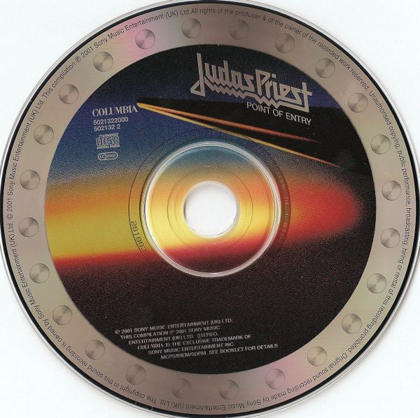 Judas Priest : Point Of Entry (CD, Album, RE, RM)