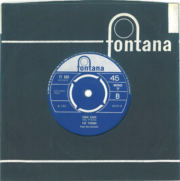 The Troggs : Wild Thing (7", Single, Mono, 4-P)