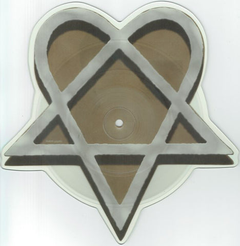 HIM (2) : Buried Alive By Love (7", Shape, Pic)