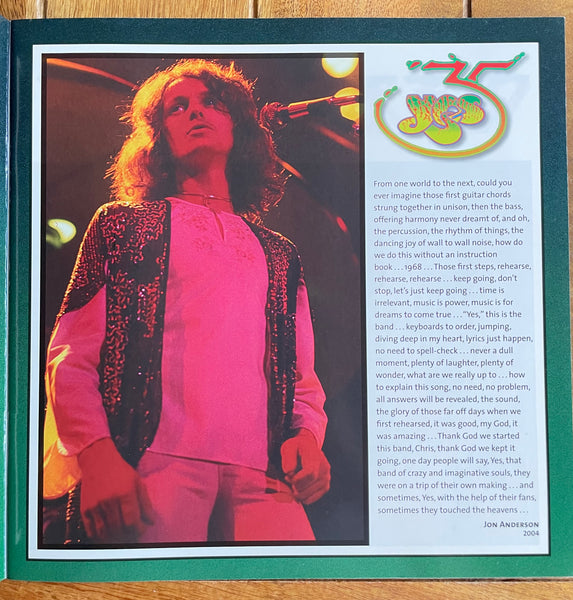 Yes - 35th Anniversary Tour Programme 2004
