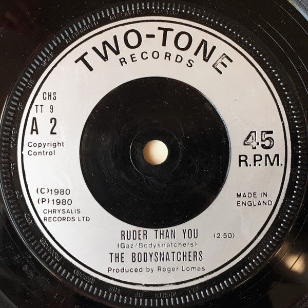 The Bodysnatchers : Let's Do Rock Steady / Ruder Than You (7", Single, Inj)