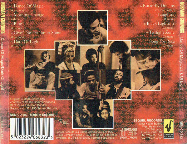 Norman Connors : Dance Of Magic / Dark Of Light (CD, Comp)